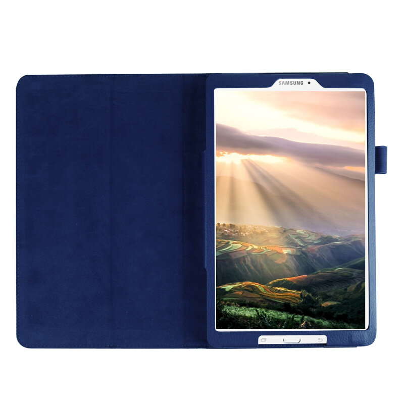 Protective case for Samsung Galaxy Tab E 9.6 inch leather case SM-T560 SM-T561 bracket shell