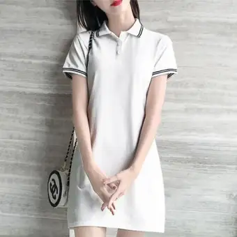 sports shirt dress