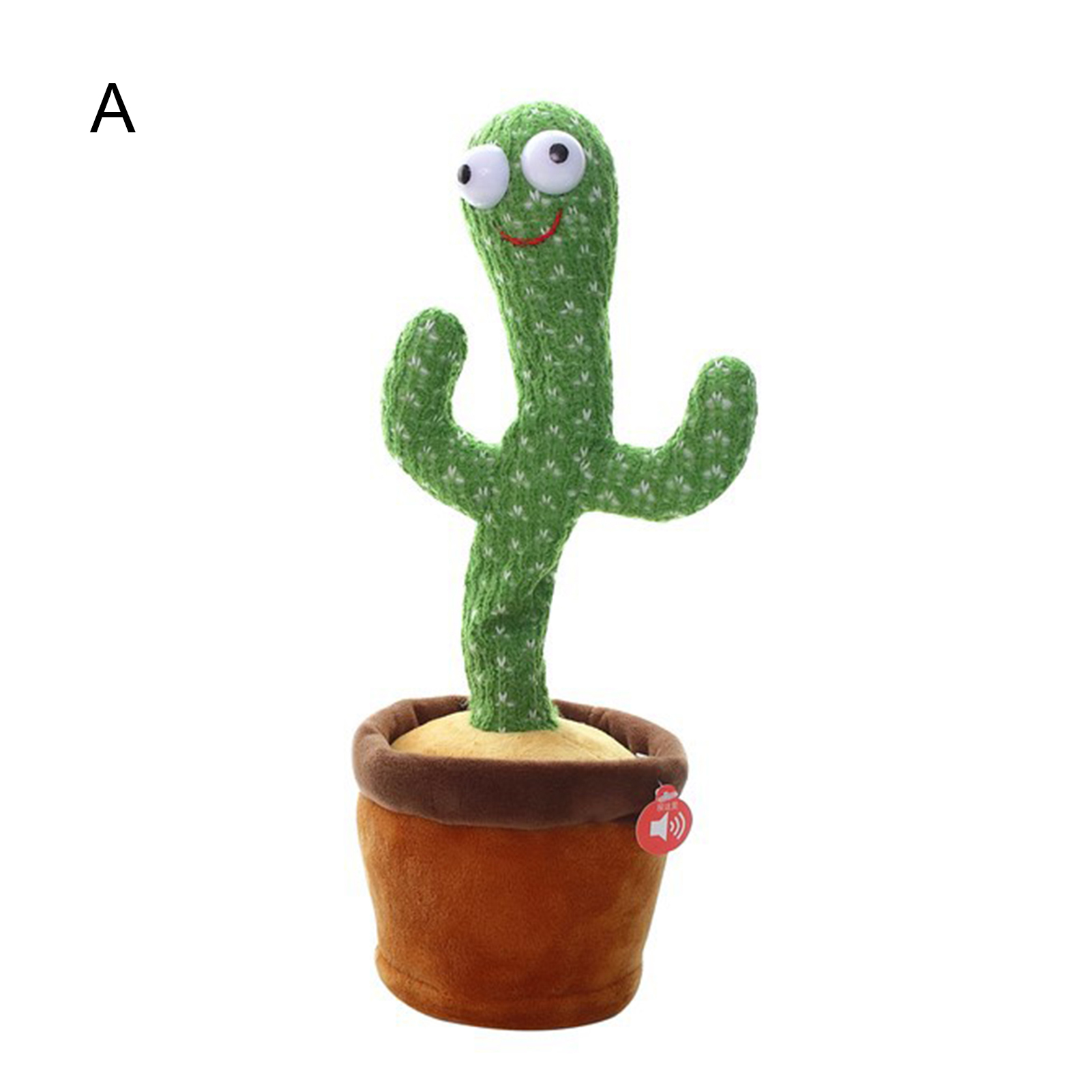Cactus Plush Doll Funny Educational Cute Dancing Cactus Stuffed Toy for Valentines