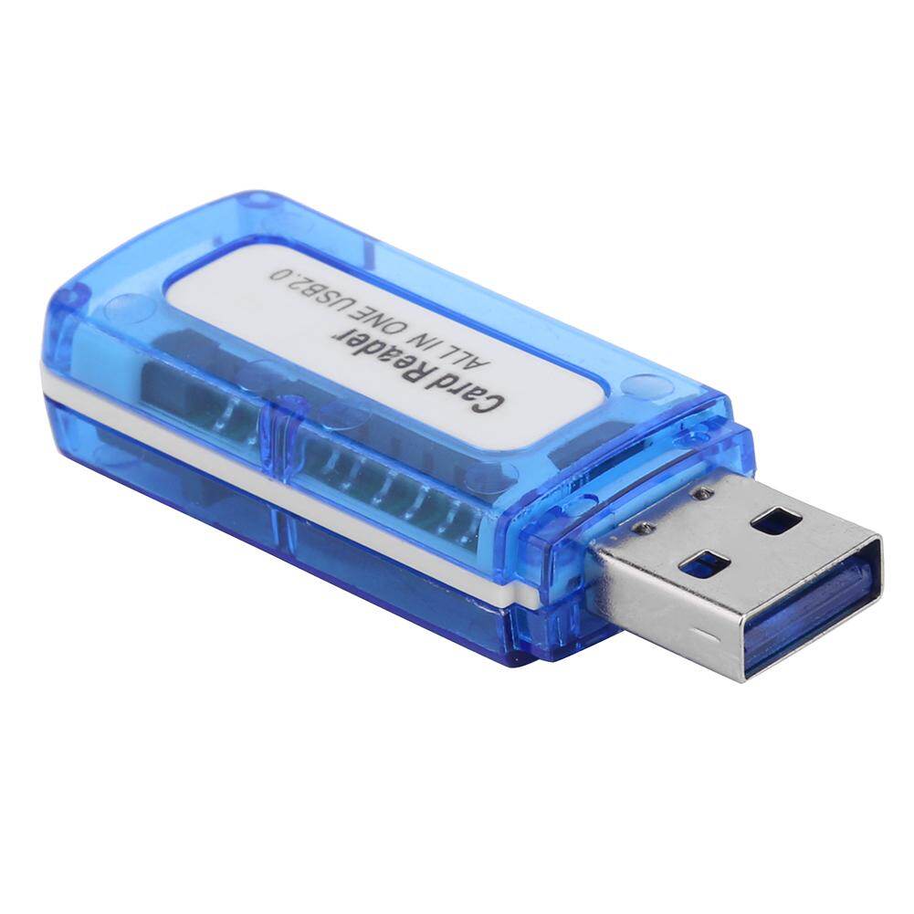 Đầu Đọc Thẻ Nhớ 4 Trong 1 Tiện Dụng Đầu Đọc Nhiều Thẻ USB 2.0 Máy Đọc Thẻ Tất Cả Trong Một Cho Micro SD TF MS Micro M2