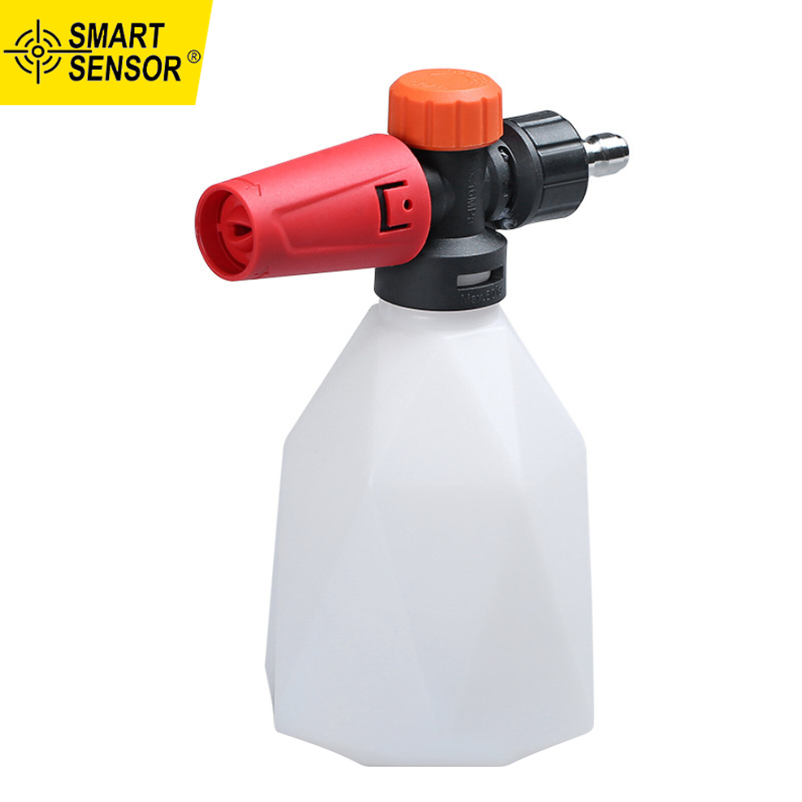 Smart Sensor Pressure Washer Foam Sprayer Snow Foam Lance Adjustable Pressure Car Washer Bottle Dispenser 1/4'' Quick Connector 500ml