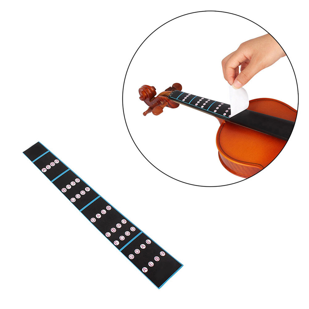 2pcs Violin Finger Position Marker Tapes Fingerboard Fretboard Stickers