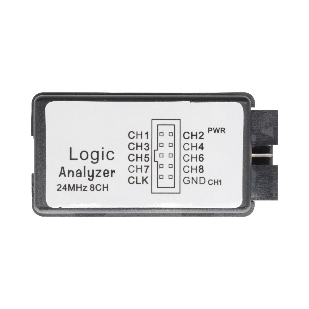 【100% Original】diymoreUSB 24MHz 8CH 24MHz Logic Analyzer Device Set USB Cable For ARM FPGA M100
