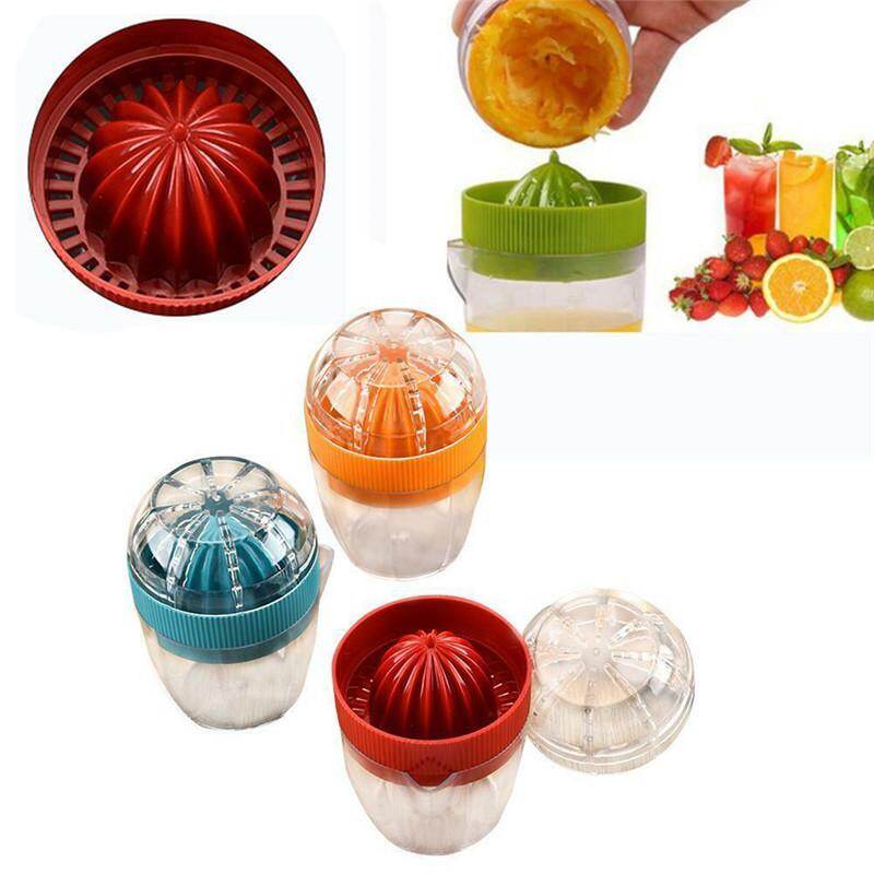 Portable Fruit Juicer Mini Manual Lemon Juicer Orange Lime Citrus Juicer Hand Press Squeezer