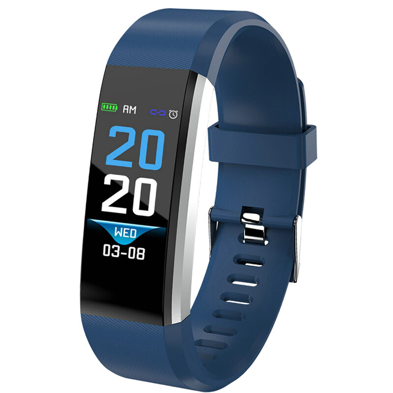Fxm-id115 color screen wristwatch plus, fitness sports smartwatch for men and women, running tracker, kids watches, menswear and kidswear