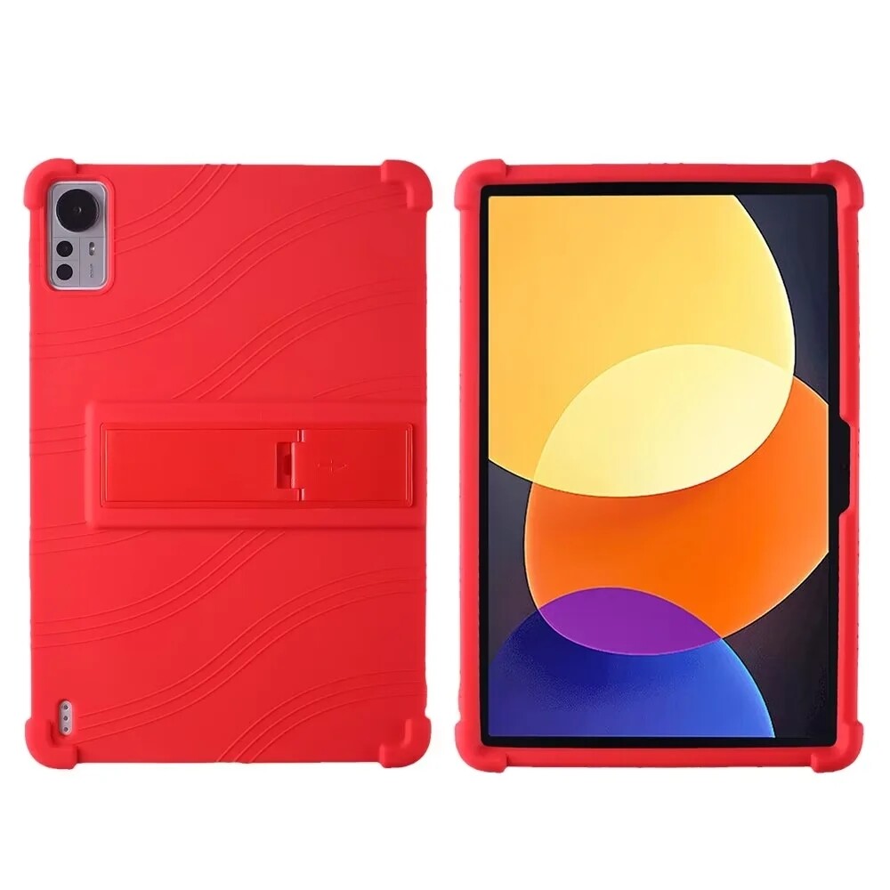 For Xiaomi Pad 5 Pro 12.4 inch Shockproof Soft Silicone Protective Tablet Case Mi Pad Stand Cover Casing