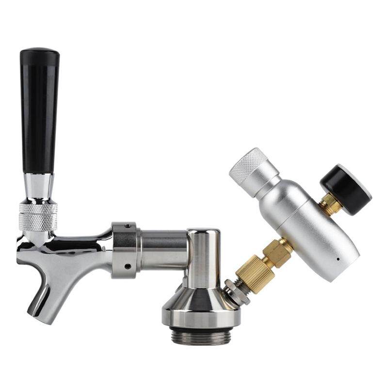 2l Mini Stainless Steel Beer Keg With Faucet Pressurized Wine Shaker