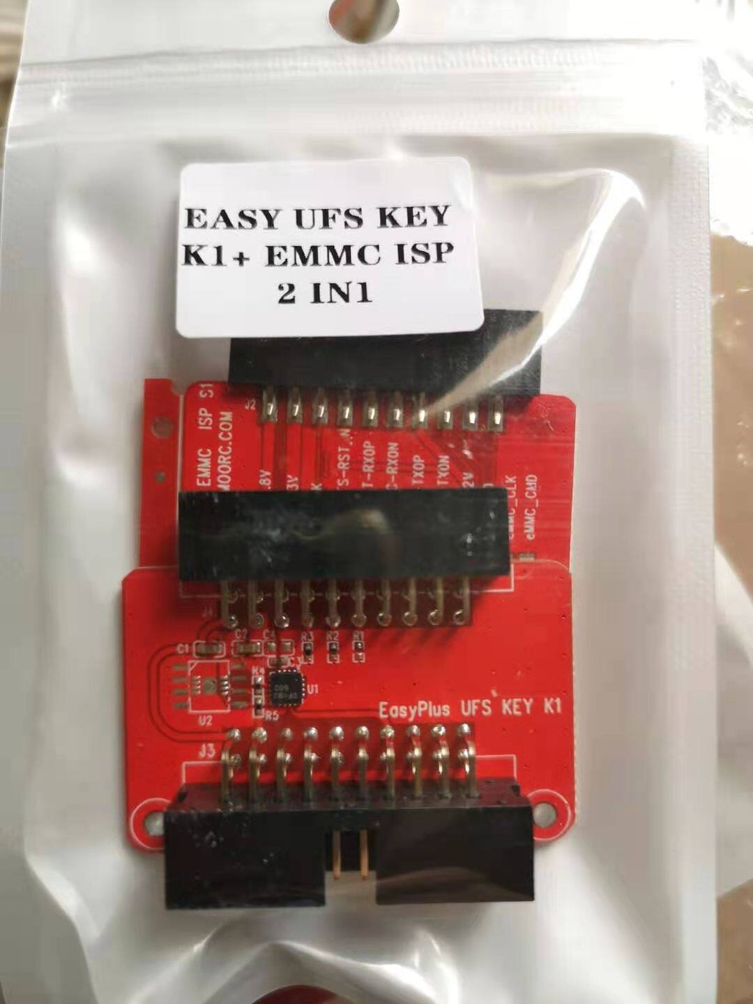 MOORC Z3X EASY JTAG UFS KEY K1 + EMMC ISP 2 Trong 1 (Không Có IC Được Mã Hóa)
