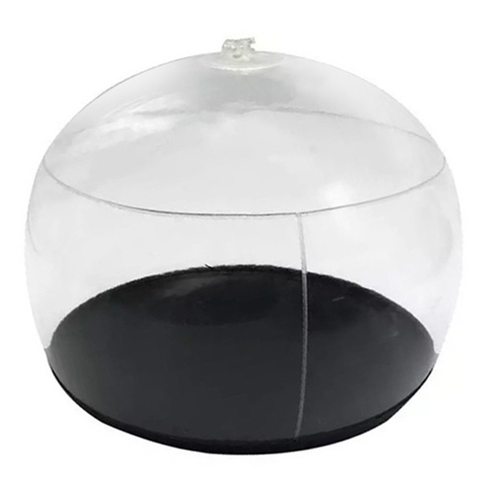 Stand Easy to Deflate Portable Long Lasting Air Inflation PVC Transparent Hat Holder for Shopping Mall