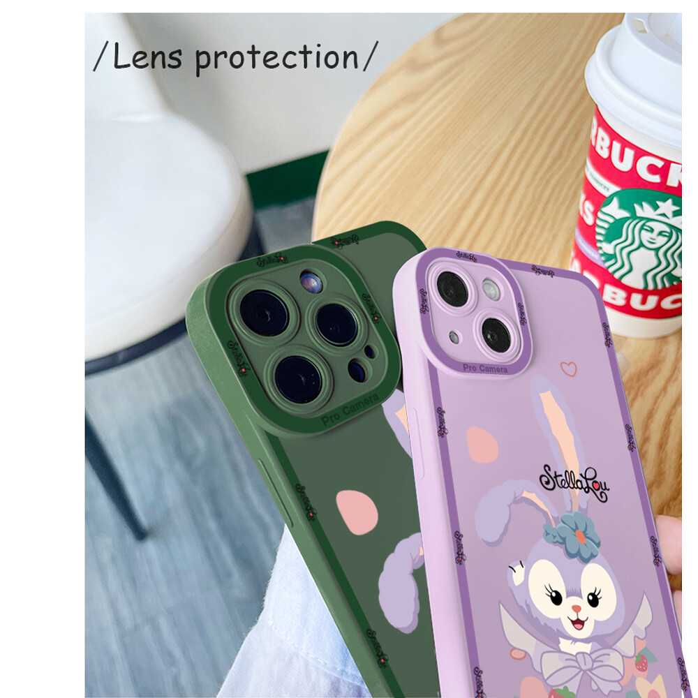 Hontinga Casing Case For Samsung Galaxy Note 8 Note 9 Case Cartoon Duffy Soft Silicone Full Cover Camera Protection Shockproof Rubber Cases Back Cover Phone Casing Softcase For Girls