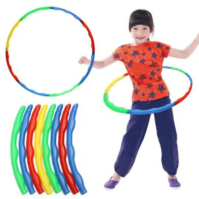 1 Cái Tập Thể Dục Hula Hoop Giảm Béo Hula Hoop Màu Có Thể Tháo Rời Hula Hoop-Màu Hình Ảnh