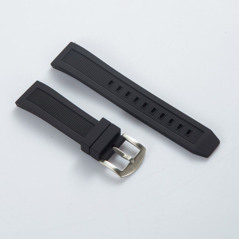 Silicone Strap 20mm 22mm Sports Waterproof Quick Release Watchband Bracelet Universal Smart Watch Band for Citizen Blue Angels