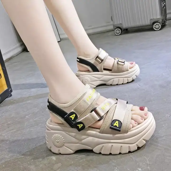 korean platform sandals