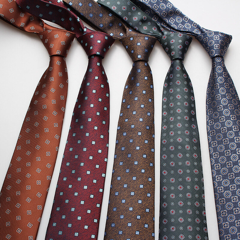 2022 New Tie 8cm Striped Tie