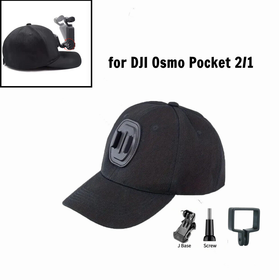 Baseball Cap Hat with Action Cam Mount for Insta360 X4/X3/ACE