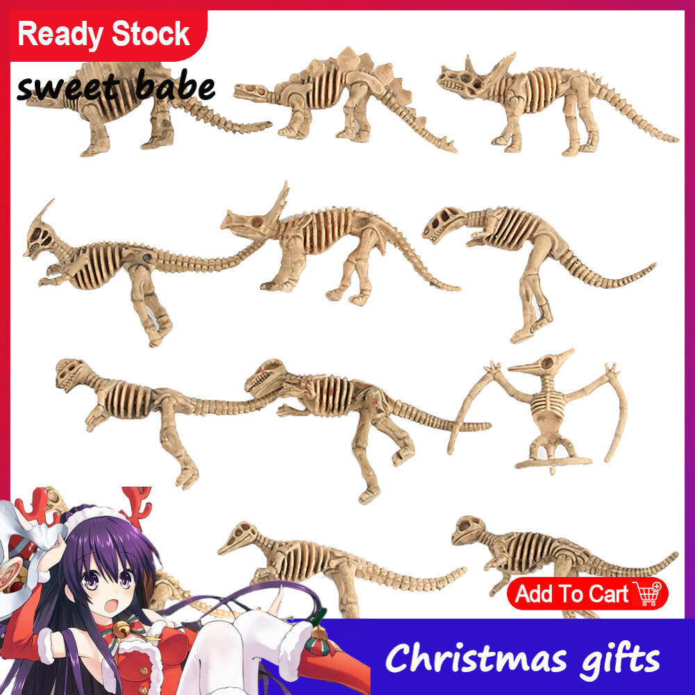 dinosaur skeleton figures