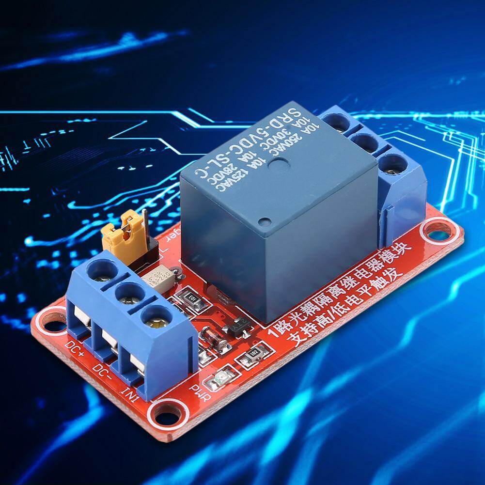 1 Channel Optocoupler Relay Module Board High & Low Trigger 5V/12V/24V