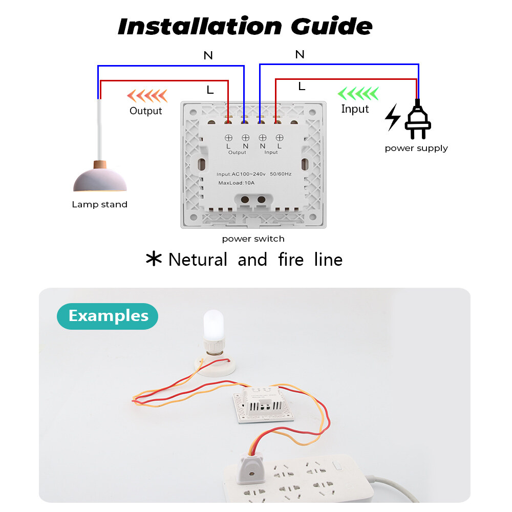 RCYAGO Từ Xa Công Tắc Đèn 10Cm Cảm Biến Hồng Ngoại Kính Chuyển Đổi Bảng Điều Khiển Màn Hình Cảm Biến Thông Minh Mà Không Cần Chạm 90-250V Cho Nhà Phòng Ngủ Phòng Khách