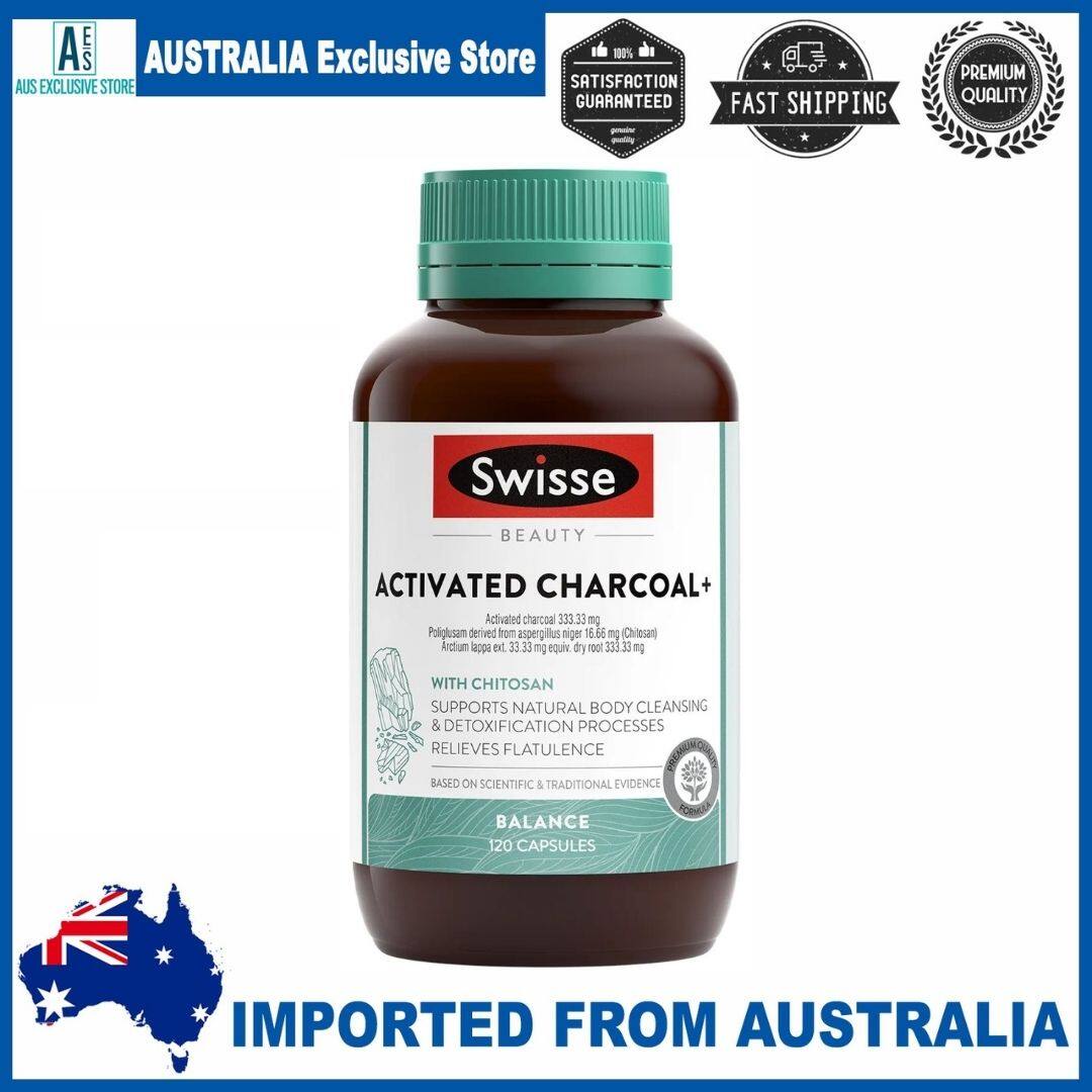 SWISSE Activated Charcoal+ (120 capsules) Lazada