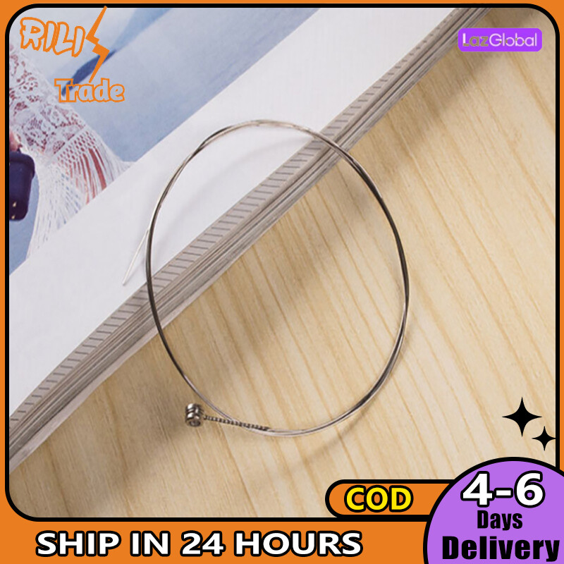 Acoustic Guitar Strings E-1st B-2nd G-3rd D-4th A-5th E-6th Single String Stainless Steel Wire Guitar Replacement Parts