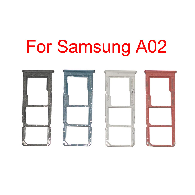 Khay Đựng Thẻ SIM Cho Samsung Galaxy A02 A02S A01 Core