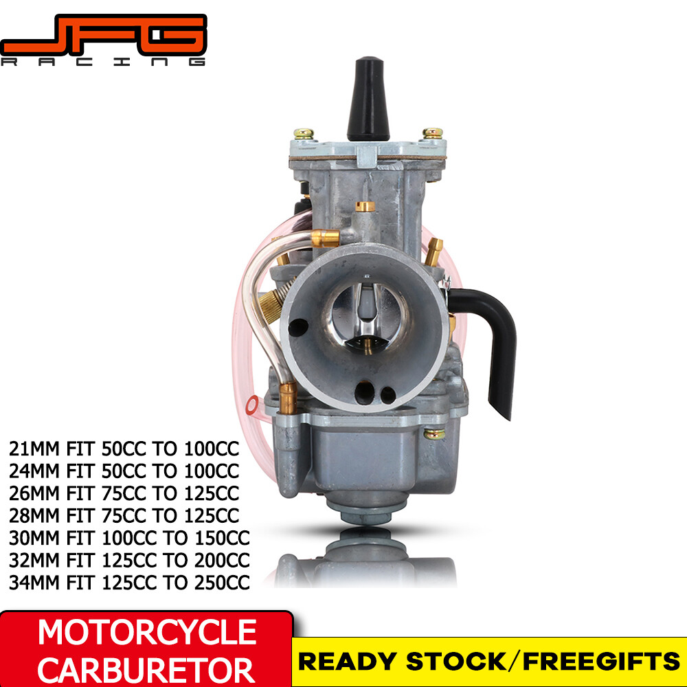 Carburador De Deslizamiento Plano De 2 Piezas 28 Mm Para Pwk