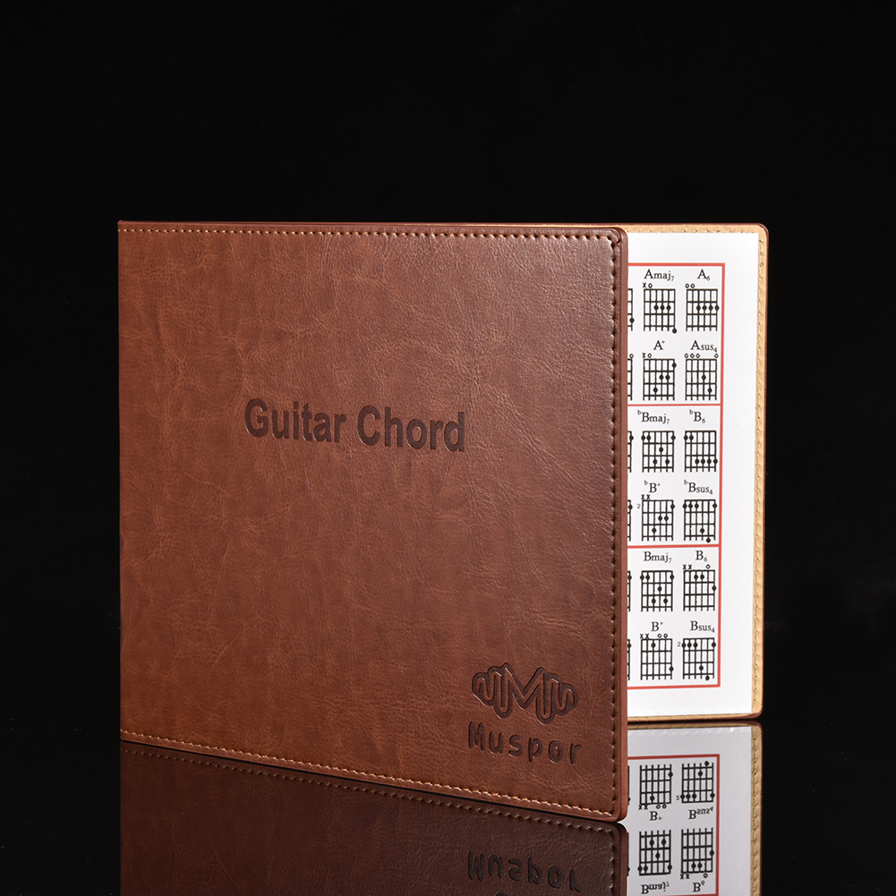6 String Guitar Chord Book Guide Learning for Folk Vintage Electric Guitar