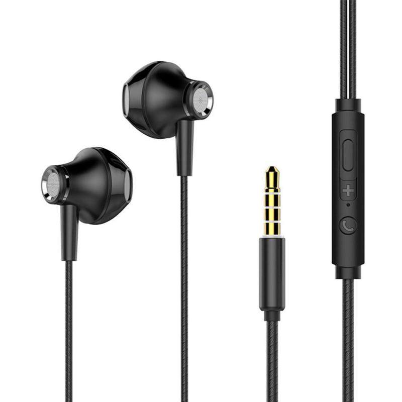 niceEshop P2 in-Ear Earphones,3.5mm Headphones with Mic and Volume Control, Wired Earbuds Noise Cancelling Earphones Sports Headsets Android Phone Singapore