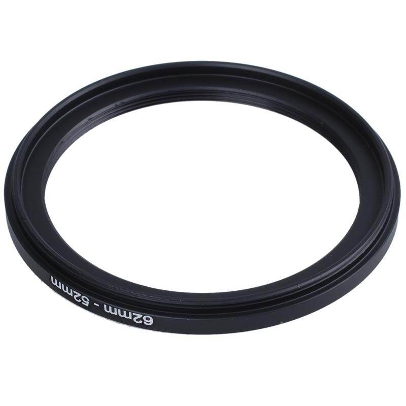 62mm-52mm 62mm to 52mm Black Step Down Ring Adapter for Camera
