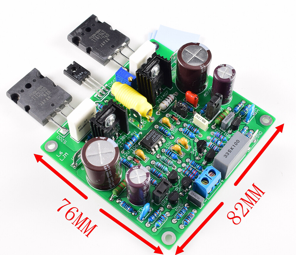 2 Bo Mạch Khuếch Đại Công Suất L6 Phiên Bản Sửa Đổi LJM Accuphase E210 Cái/bộ