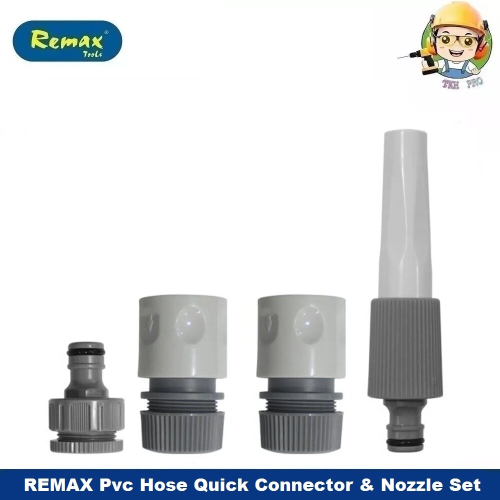 REMAX Pvc Hose Quick Connector & Nozzle Set 31HN222 Lazada