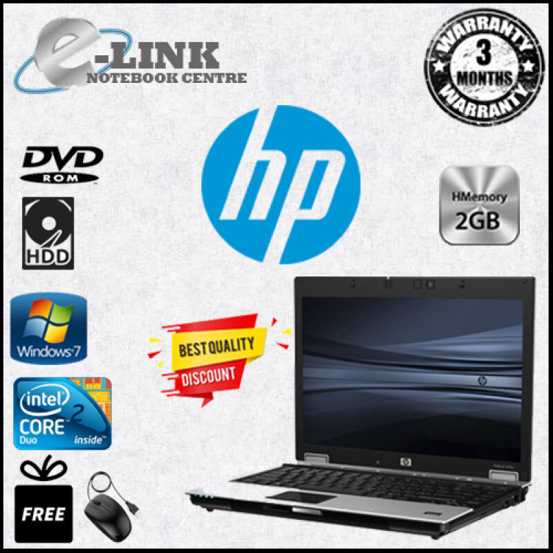 (Refurbished) Laptop HP COMPAQ 6730 b / CORE 2 Duo P8400 2.20GHz / 2GB DDR2 RAM / 80GB SATA HDD / 15,4″ Malaysia