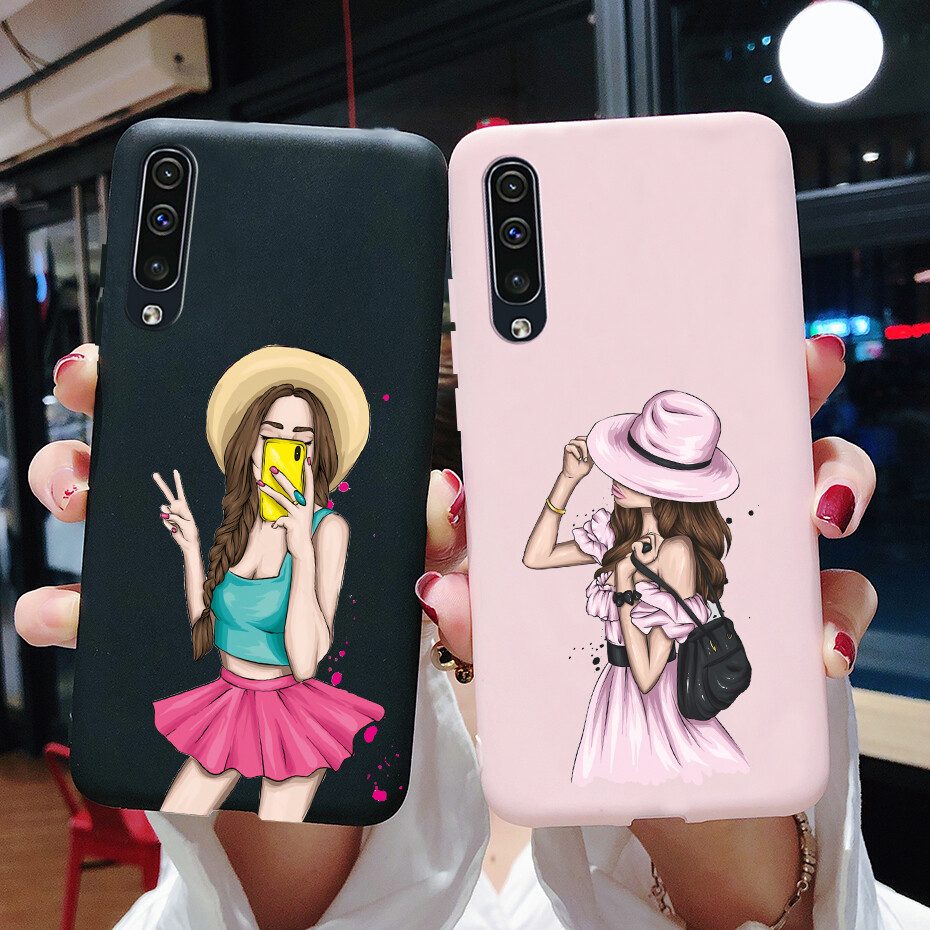 Ốp Lưng Nữ Xinh Đẹp Phong Cách Mới Dành Cho Ốp Lưng Samsung Galaxy A50s / A30s / A50 (2019) A505, Ốp Lưng Silicon Mềm Ốp Điện Thoại