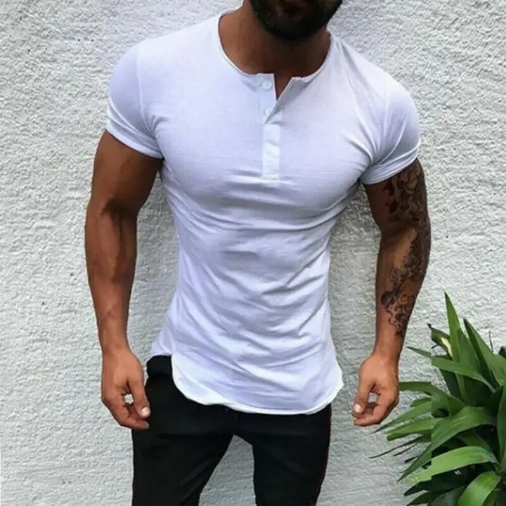 slim fit gym shirts