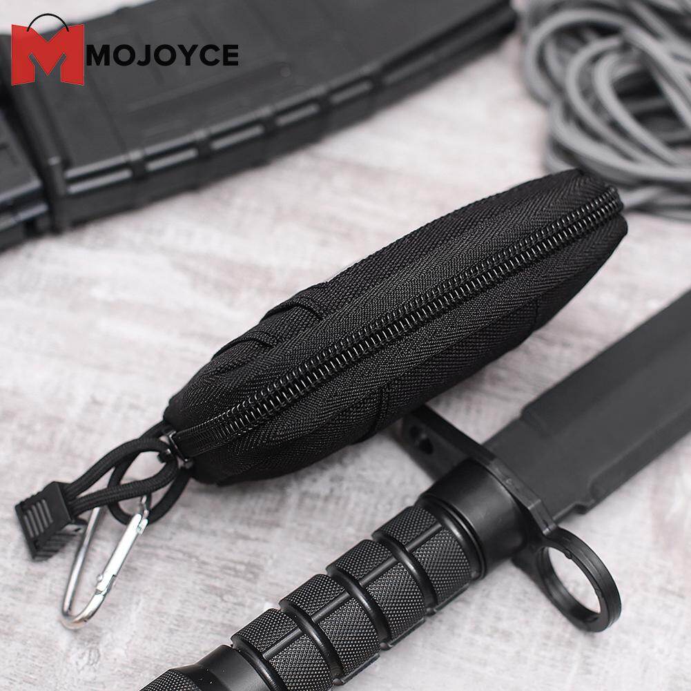 MOJOYCE Mini Key Wallets Holder Keychain EDC Travel Purses Pouch Small Pocket Case Bag