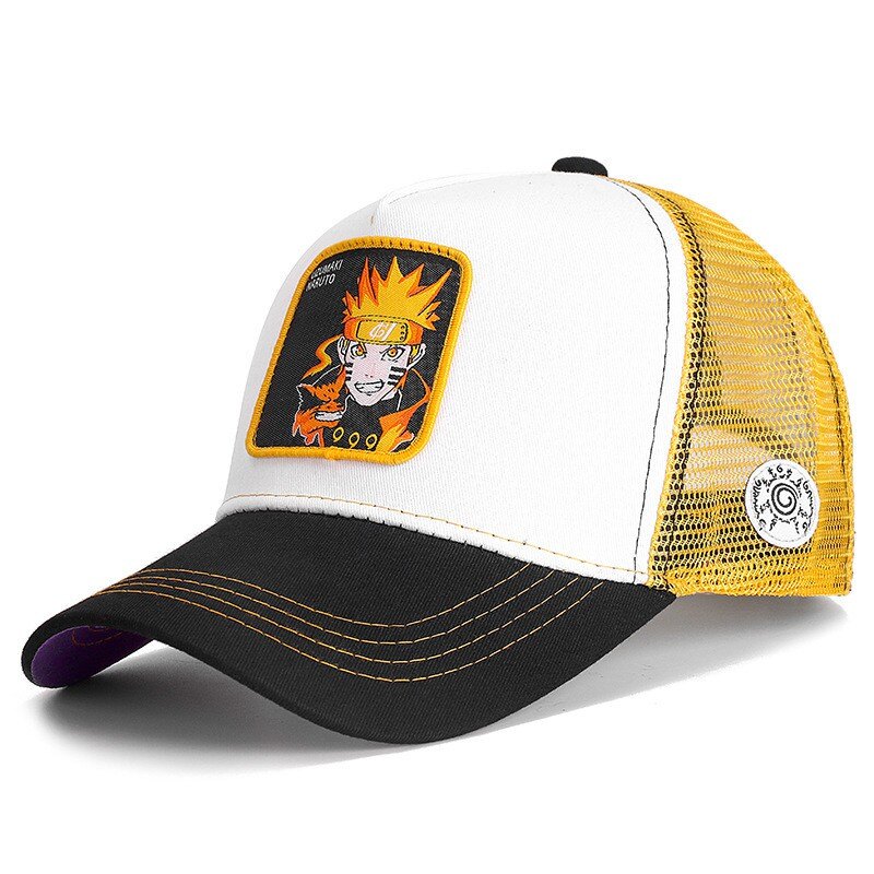 Anime Trucker Hat Men's Hat Women/SpongeBob SquarePants Baseball Cap Snapback