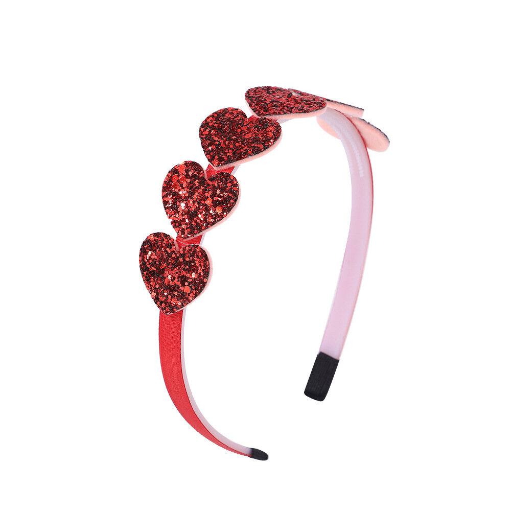 Kids Hair Band Korean Fashion 2023 New Candy Heart Star Lovely Gradient Rainbow Princess For Girls Hair Accessories 儿童发箍