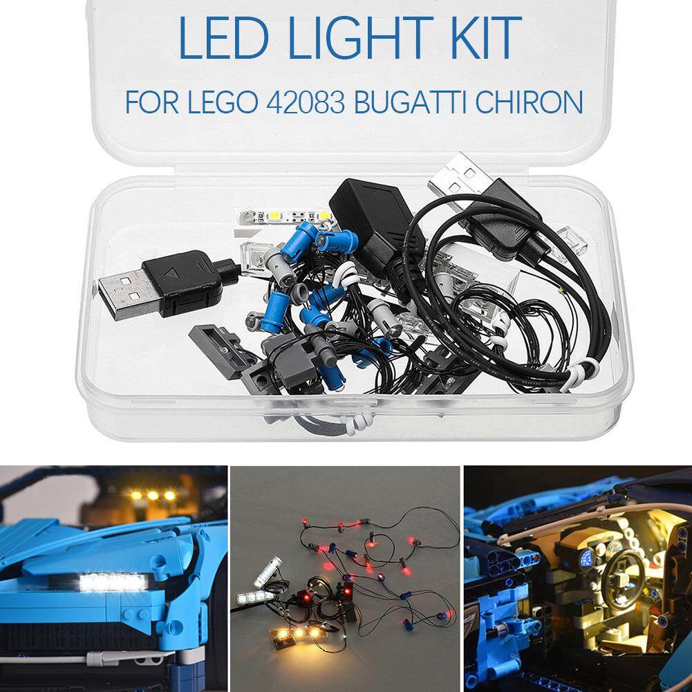 Đèn Led Chiếu Sáng Bộ DIY Dạ Quang Khối Xây Dựng CHỈ Cho LEGO 42083 Bugatti Chiron Technic Bộ