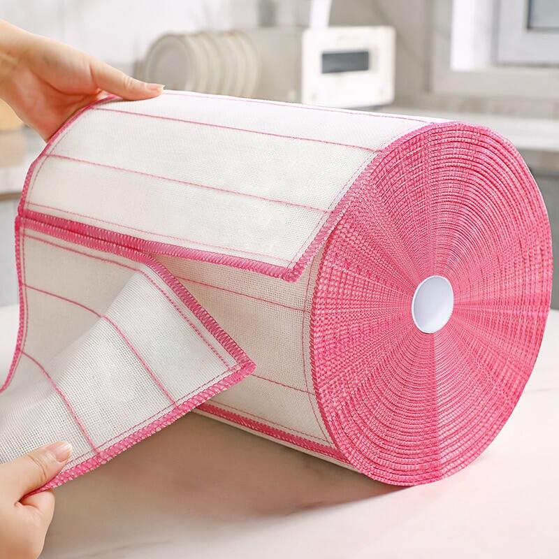 8 Layer Kitchen Towel Microfiber Kitchen Cleaning ClothAbsorbent Thick Scrubbing Pad Daily Use Kitchen Towel