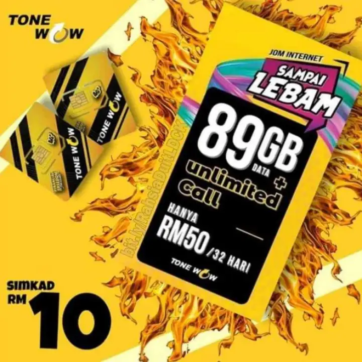 Simkad Tone Wow Bernombor Mnp Buy Sell Online Prepaid Cards With Cheap Price Lazada