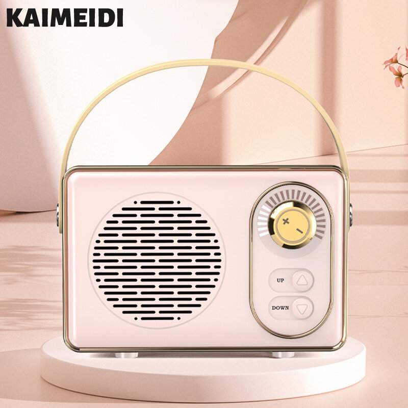 Loa Bluetooth Cổ Điển KAIMEIDI Loa Di Động Mini