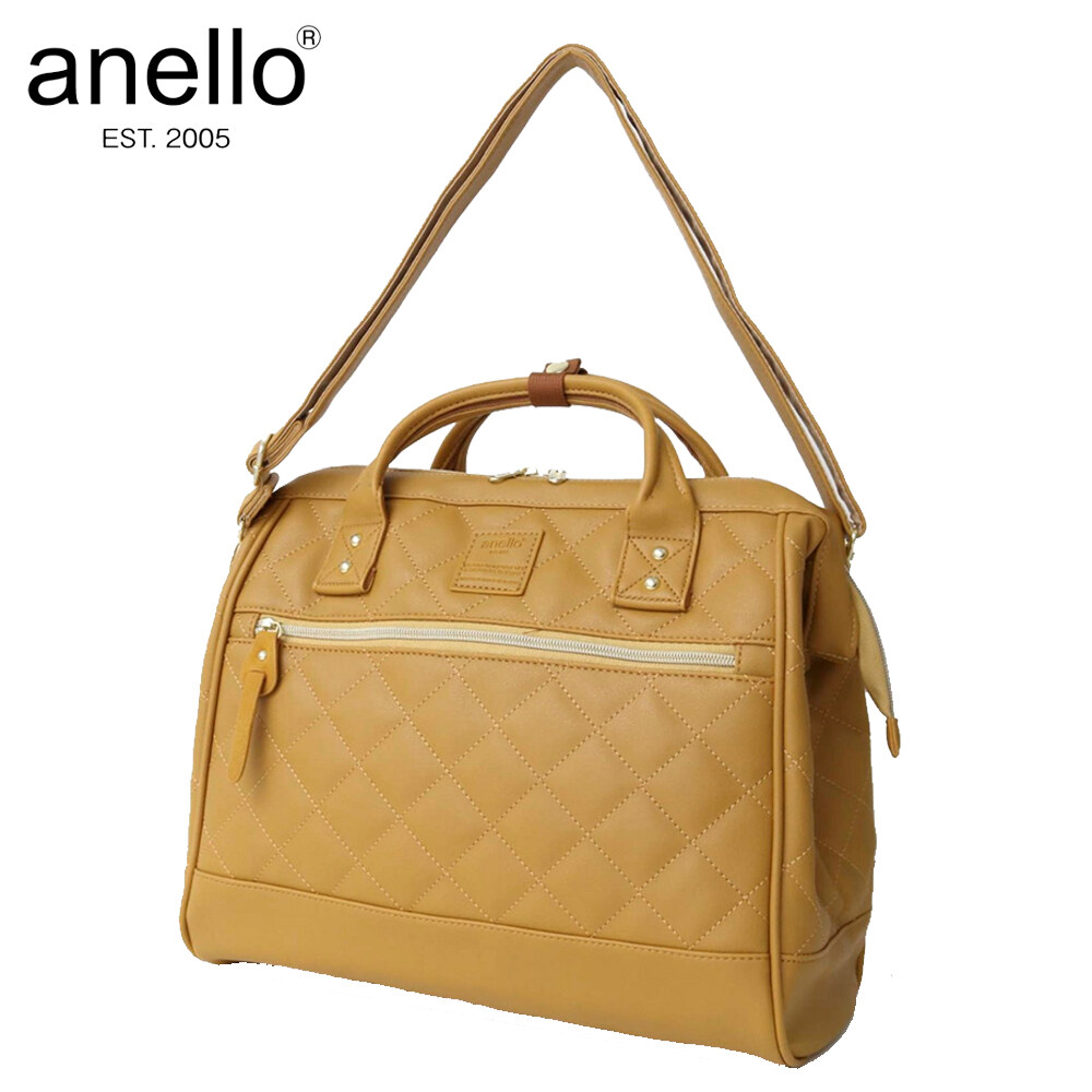 Anello quilted 2025 sling bag