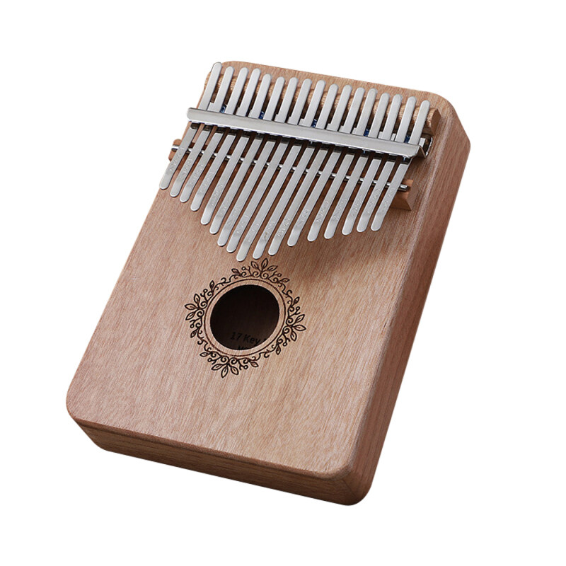 Đàn Kalimba 17 Phím, Ngón Tay Piano Ngón Tay Châu Phi, Nhạc Cụ Cầm Tay Bằng Gỗ Kalimba