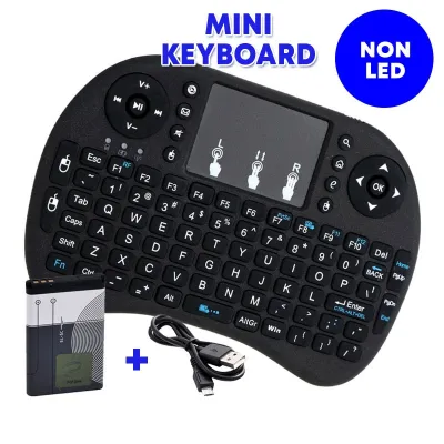 Mini Keyboard Mouse Bluetooth 2.4Ghz USB Remote Control Touchpad For Android Mac iOS TV Box Ps4 PC Gaming