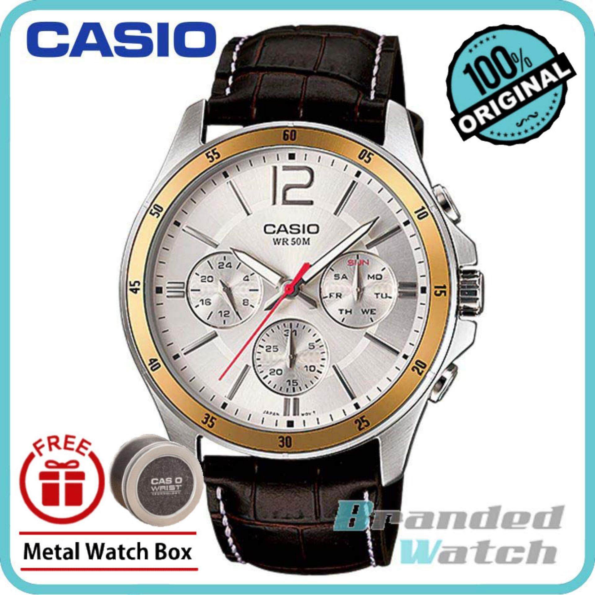 casio mtp day date