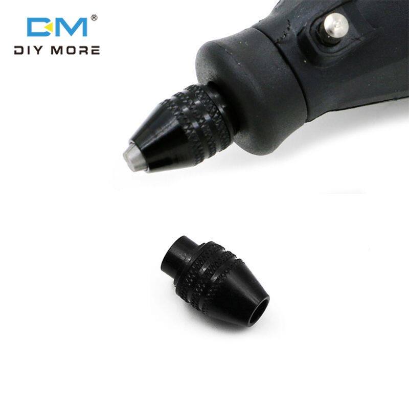 diymore 2 Cái Mâm Cặp Khoan Không Chìa M7/M8 Đa Năng Mini Cho Dụng Cụ Xoay Mâm Cặp Khoan Ba Hàm Thay Đổi Nhanh M8x0, 75