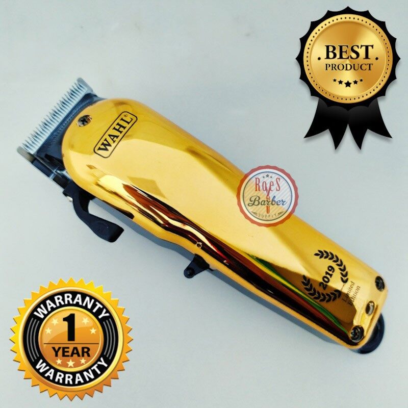 [Ready Stock ] WAHL Prolithium Series Pro Super Taper Cordless (2021 Gold Limited Edition 100 Years)