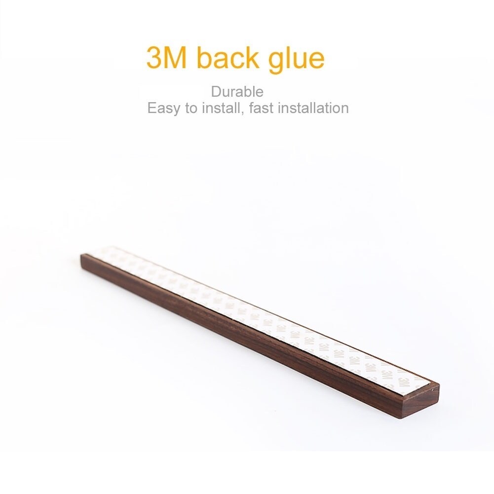 Caoshs▬  Kitchen knife accessories has been fitted with a magnetic knife hold wooden multi-function bar magnetic Tsu knife rack full tool holder on the wall