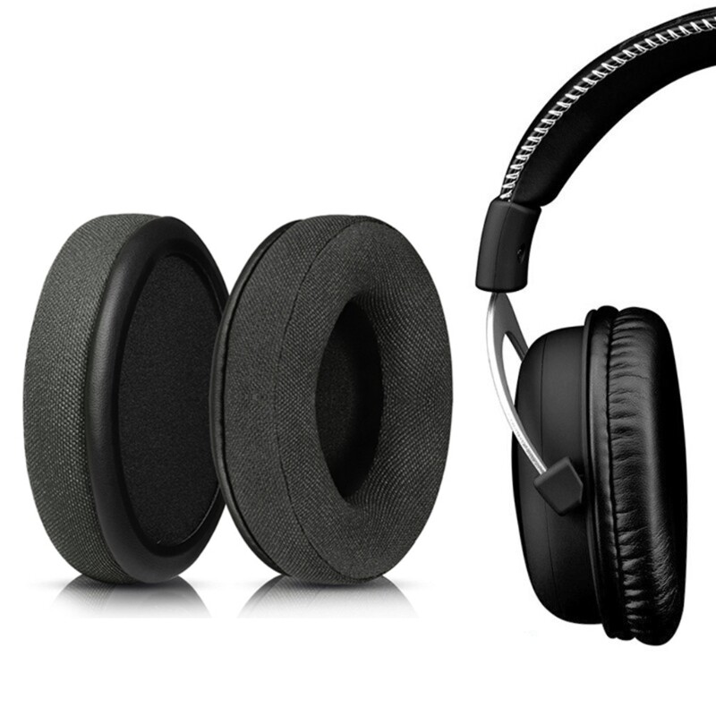【Ready Stock】Soft Earpads Ear Pads for HyperX Cloud 2 II X Earphone Memory Sponge Earcups Easily Replaced Ear Cushion Replacement