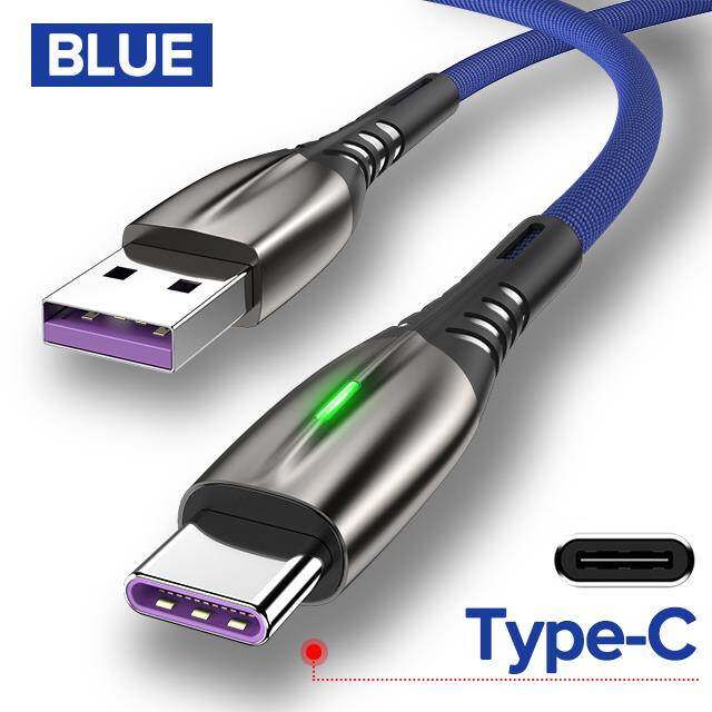 Qoovi 5a usb type c cable fast charging micro usb android mobile phone charger type-c data cord for xiaomi 12 huawei p40 mate 30